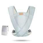 Baby Kangaroo Carrier for Newborns & Infants - Breathable Cotton Carrier with Soft Cushioned Support
