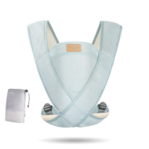 Baby Kangaroo Carrier for Newborns & Infants - Breathable Cotton Carrier with Soft Cushioned Support