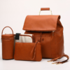 SAC A DOS A LANGER EN CUIR SYNTHETIQUE VEGAN + ACCESSOIRES BEBE