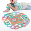 Montessori Wooden Geometric Matching Toy - Shape Sorting & Early Learning Activity for Kids