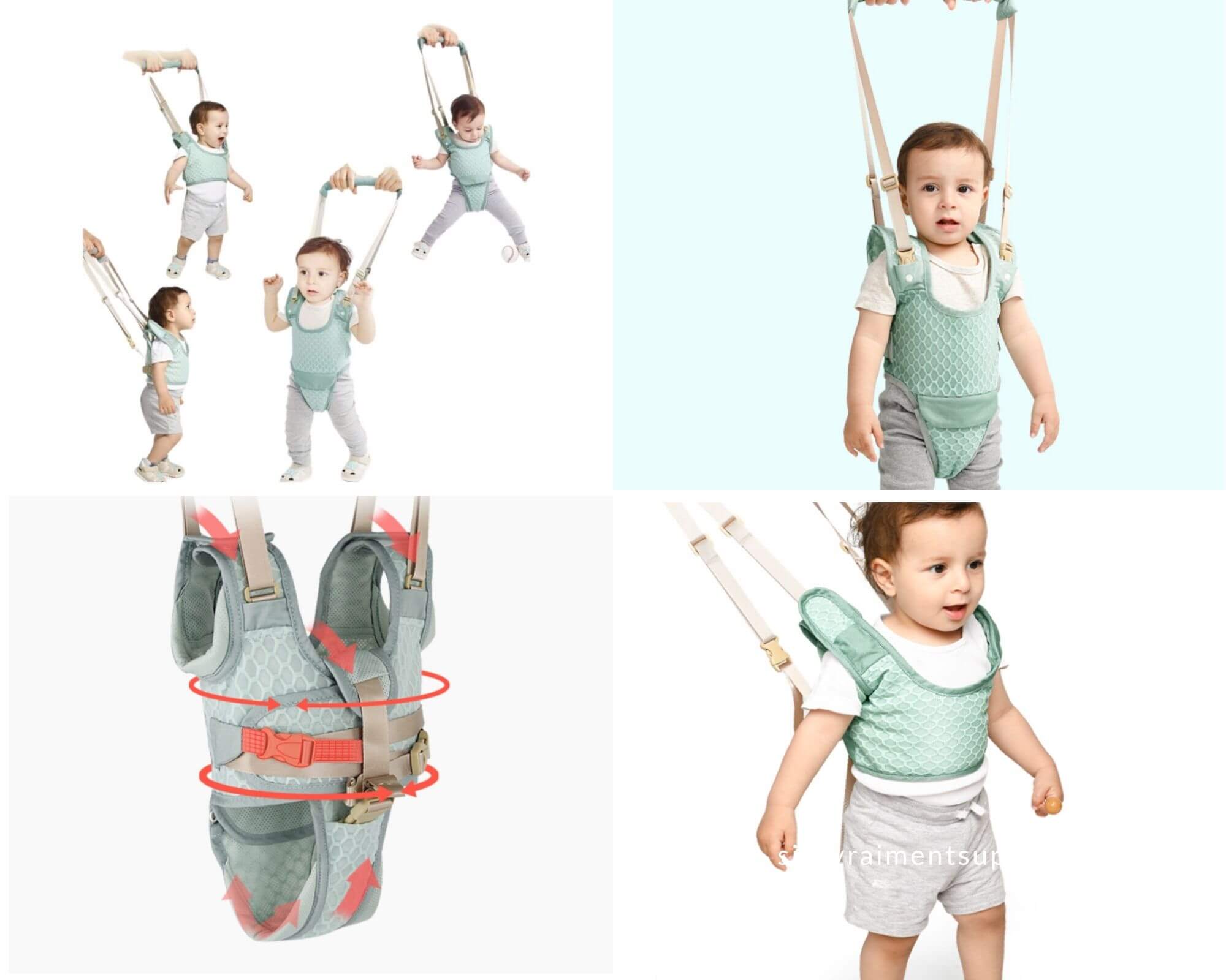 Harnais De Marche Pour Bébé, Ceinture De Marche Réglable Pour Les Tout- petits, Ceinture De Marche Pour Enfants, Sangle D'assistance Pour Marcheur  Pour Enfants, Outil D'entraînement Anti-chute Pour L'apprentissage De La  Marche, Ceinture