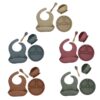 Coffret de vaisselle en silicone pour enfant