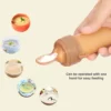2 IN 1 BABY PORTABLE FEEDING BOTTLE SPOON & FRUIT PACIFIER