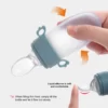2 IN 1 BABY PORTABLE FEEDING BOTTLE SPOON & FRUIT PACIFIER