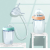 BIBERON BEBE AUTONOME MAINS-LIBRES ANTI-COLIQUE