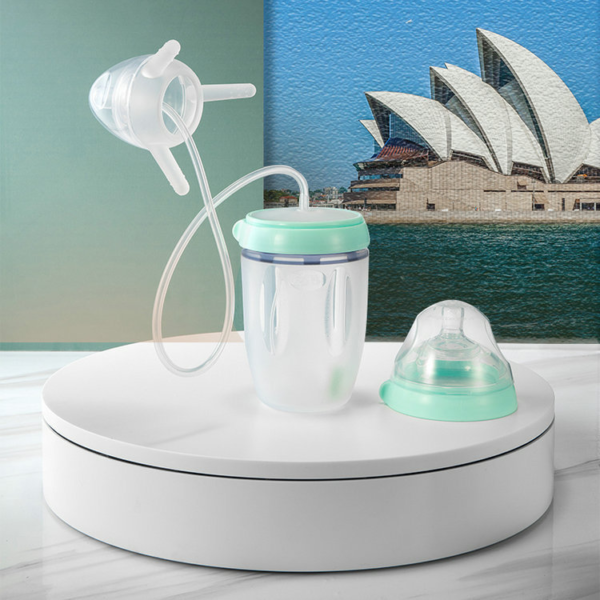 BIBERON BEBE AUTONOME MAINS-LIBRES ANTI-COLIQUE