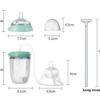 BIBERON BEBE AUTONOME MAINS-LIBRES ANTI-COLIQUE