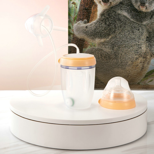 BIBERON BEBE AUTONOME MAINS-LIBRES ANTI-COLIQUE