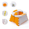 Pot bébé - toilette pliable de voyage et d’entrainement pour enfant