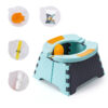 Pot bébé - toilette pliable de voyage et d’entrainement pour enfant