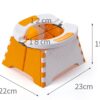 Pot bébé - toilette pliable de voyage et d’entrainement pour enfant