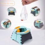 Folding Toilet potty outdoor travel and training for baby