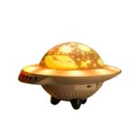 UFO STAR NIGHT LIGHT PROJECTOR LAMP BABY-KIDS