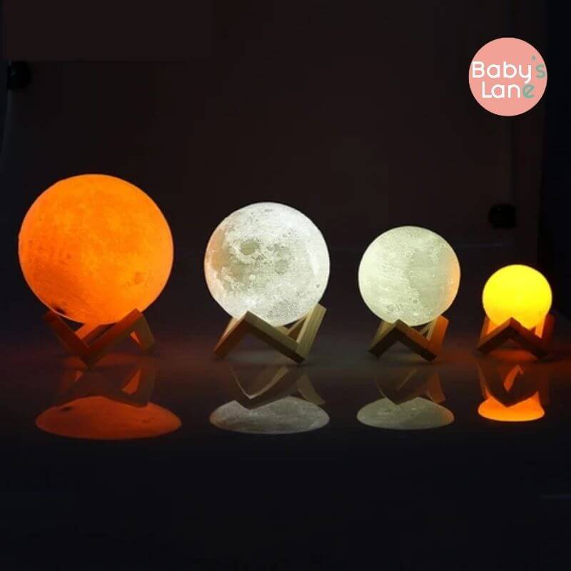 Veilleuse Lune rechargeable en 3D فيوزة قمر قابلة لاعادة الشحن - Oran  Algérie