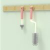 Baby Bottle Brush Set - 2-Piece Silicone 360° Rotating Bottle & Nipple Cleaning Brushes