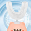 Brosse à dent électrique pour enfants ludique forme U