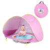 Baby Pop Up Beach Tent UV-protecting with pool