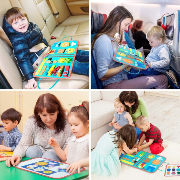 Quiet Book - Livre éducatif d'activités pour bébé et enfants