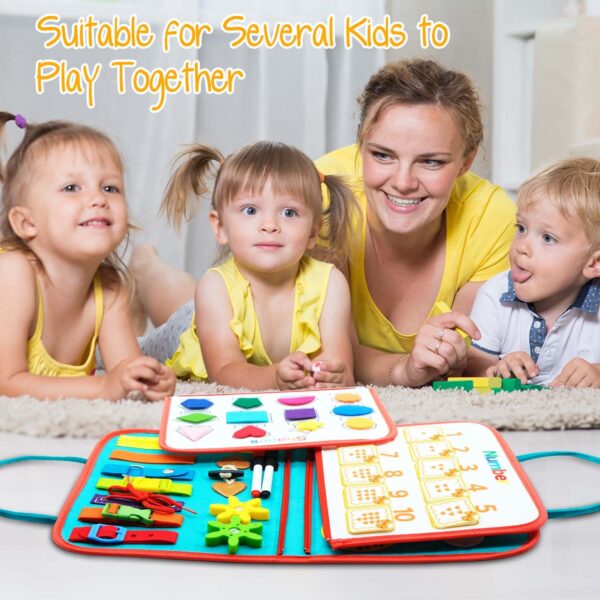 Quiet Book - Livre éducatif d'activités pour bébé et enfants
