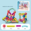 Jeu éducatif de construction magnétique bébé montessori