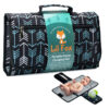 Oxford Black Portable Baby Changing Pad