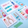 Jouet Kit du Docteur en bois Montessori