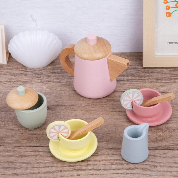Jouet éducatif Set de thé Montessori en bois