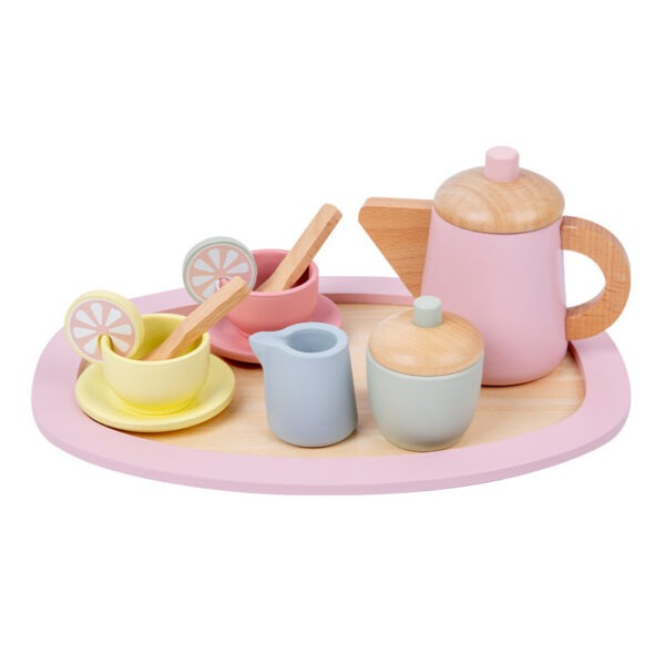 Jouet éducatif Set de thé Montessori en bois