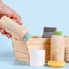 STEM Montessori Wooden Play House The Drink Basket Toy Set
