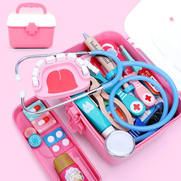 Jouet Kit du Docteur en bois Montessori