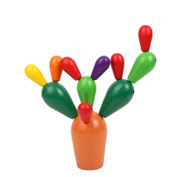 Jouet Educatif Cactus équilibre à Construire Montessori