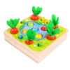 Jeu de Pêche Magnétique en Bois