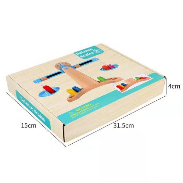 STEM Wooden Balance scale Montessori Toy