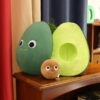 Peluche Avocat Mignon Jouet Enfant 3 en 1 & Decoration Chambre