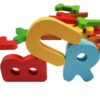 Carte Puzzle Alphabet en Bois Montessori