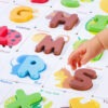 Carte Puzzle Alphabet en Bois Montessori