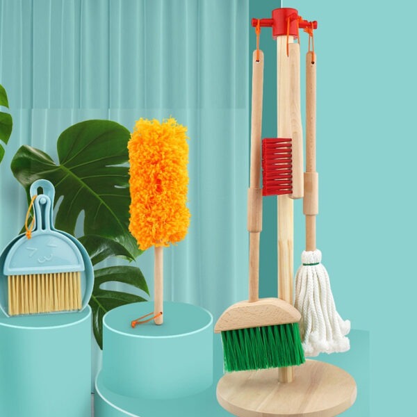 Montessori Wooden Children's Cleaning Set
