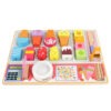 STEM Wooden Ice Cream Candy Vendor Toy Montessori