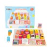 STEM Wooden Ice Cream Candy Vendor Toy Montessori