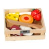 Wooden Educational Meal Cutting Board Toy Montessori