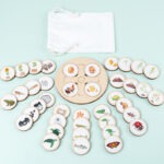 Montessori Life Cycle Learning Board Educational Toy