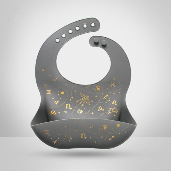 Waterproof Silicone Baby Bib Constellation