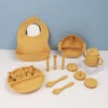 SET DE VAISSELLE EN SILICONE COMPLET POUR ENFANT 15PCS