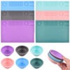Baby Silicone Painting Mat with Cup
