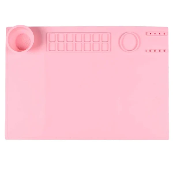 Baby Silicone Painting Mat with Cup