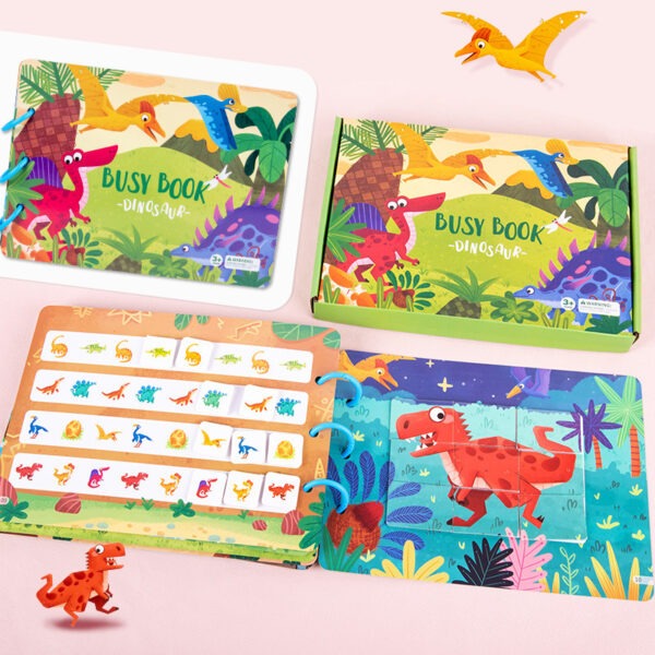 Busy Book Cahier d'Activité Educatif pour Enfant
