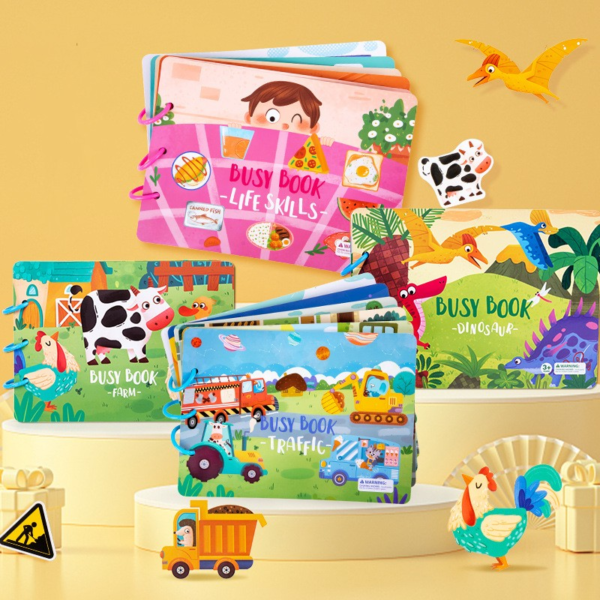 Children Busy Book Educational Toys
