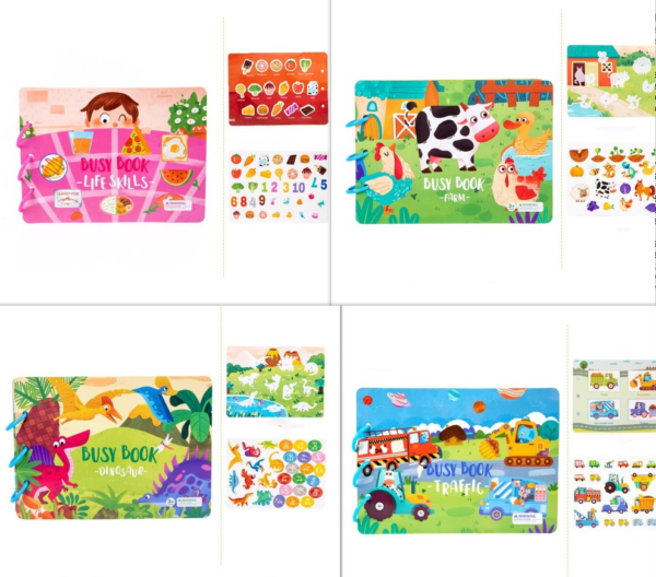 Children Busy Book Educational Toys