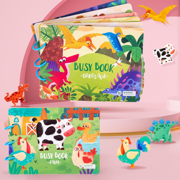 Children Busy Book Educational Toys