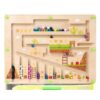 Magnetic Color & Number Maze Montessori Wooden Board